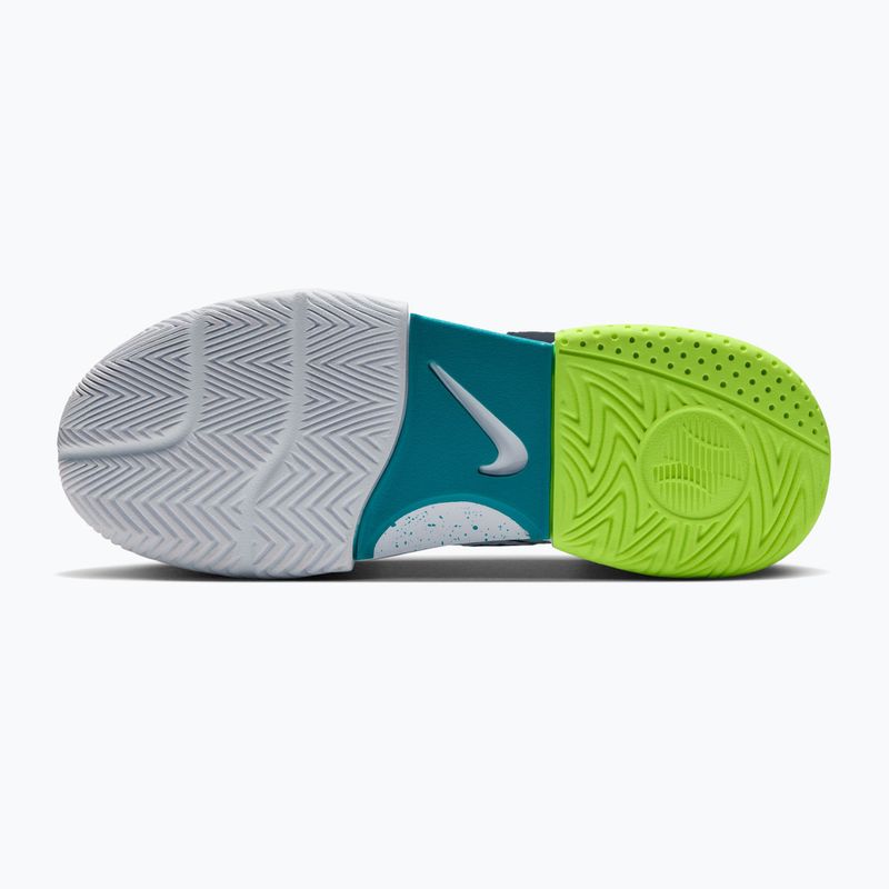 Buty do tenisa damskie Nike Court Lite 4 white/volt/energy/black 3