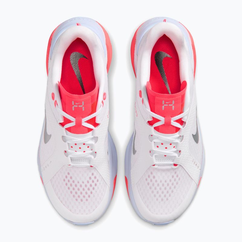 Buty treningowe damskie Nike Hybrid RN white/laser crimson/metallic silver 3