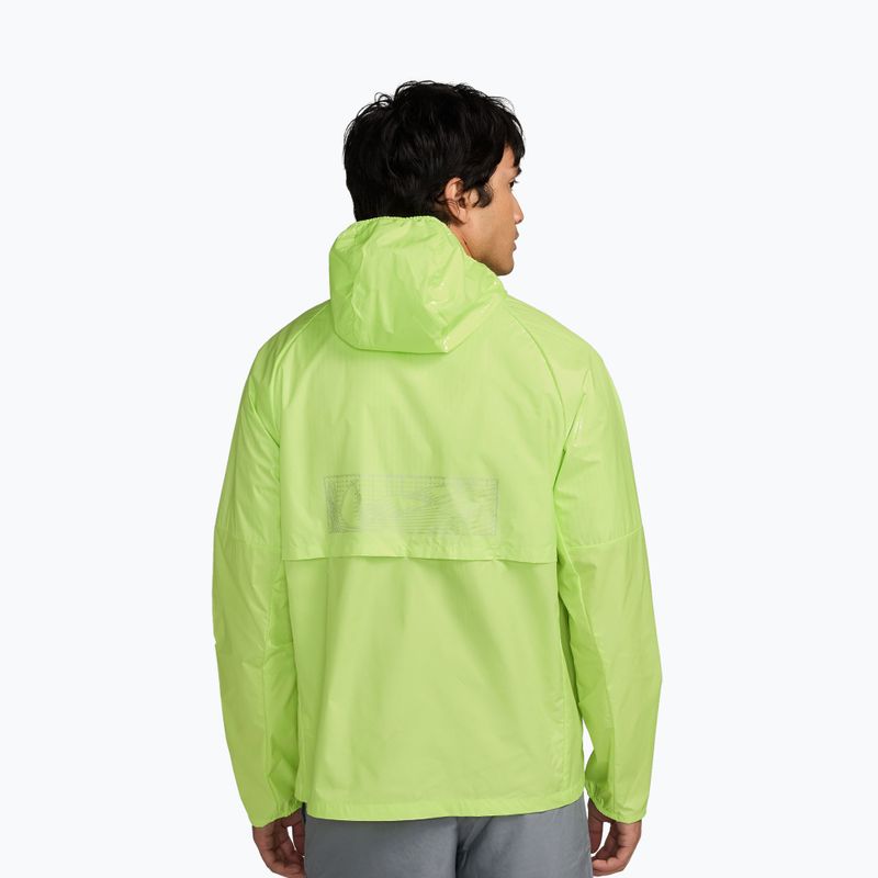 Kurtka do biegania męska Nike Miler Therma-Fit Repel Winterized light lemon twist/black 2