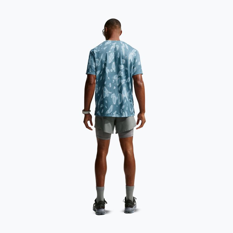 Koszulka do biegania męska Nike Miler Dri-Fit UV smokey blue 3