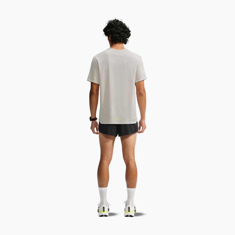 Koszulka do biegania męska Nike AeroSwift Dri-Fit ADV light bone 3