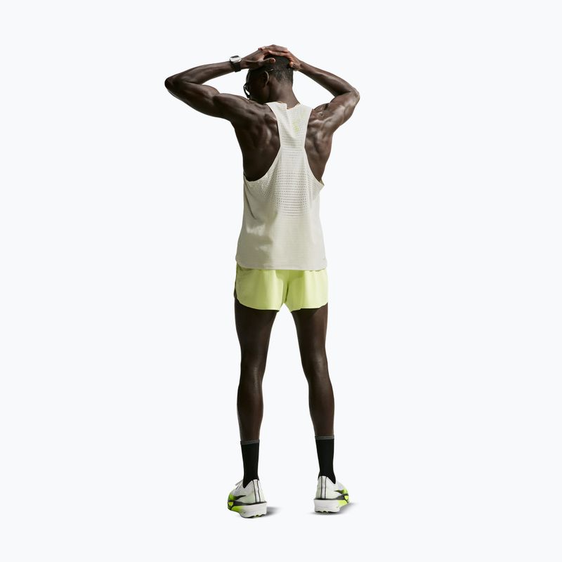 Koszulka do biegania męska Nike AeroSwift Light Bone 2