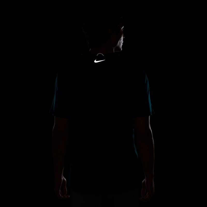 Koszulka do biegania męska Nike Miler bright spruce 4