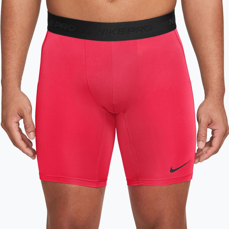 Spodenki treningowe męskie Nike Pro Dri-Fit Fitness Long laser crimson/black