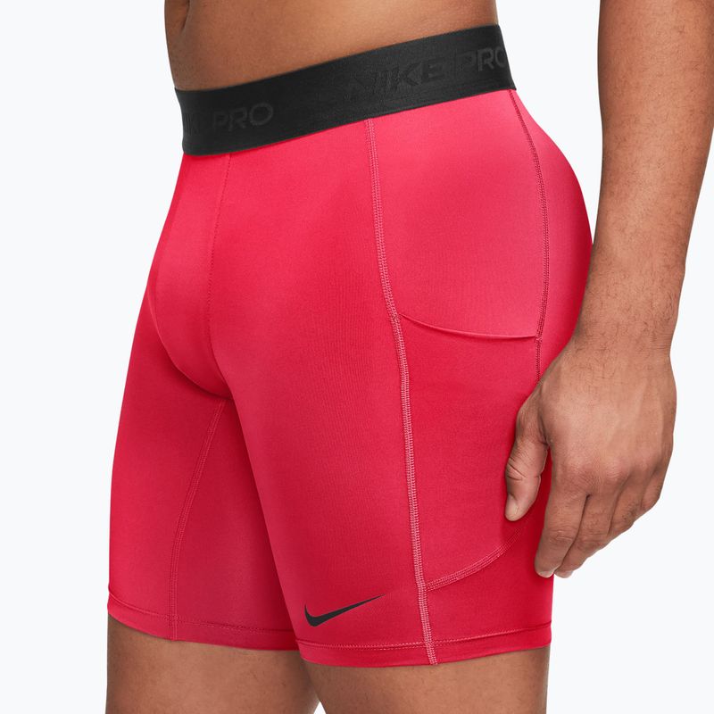 Spodenki treningowe męskie Nike Pro Dri-Fit Fitness Long laser crimson/black 3
