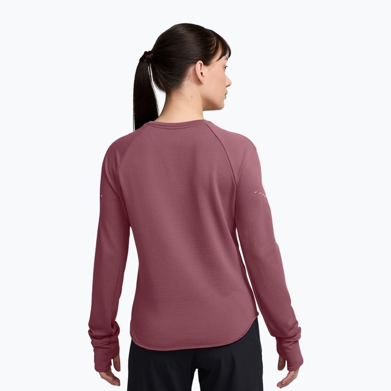 Bluza do biegania damska Nike Swift pink smoke 2