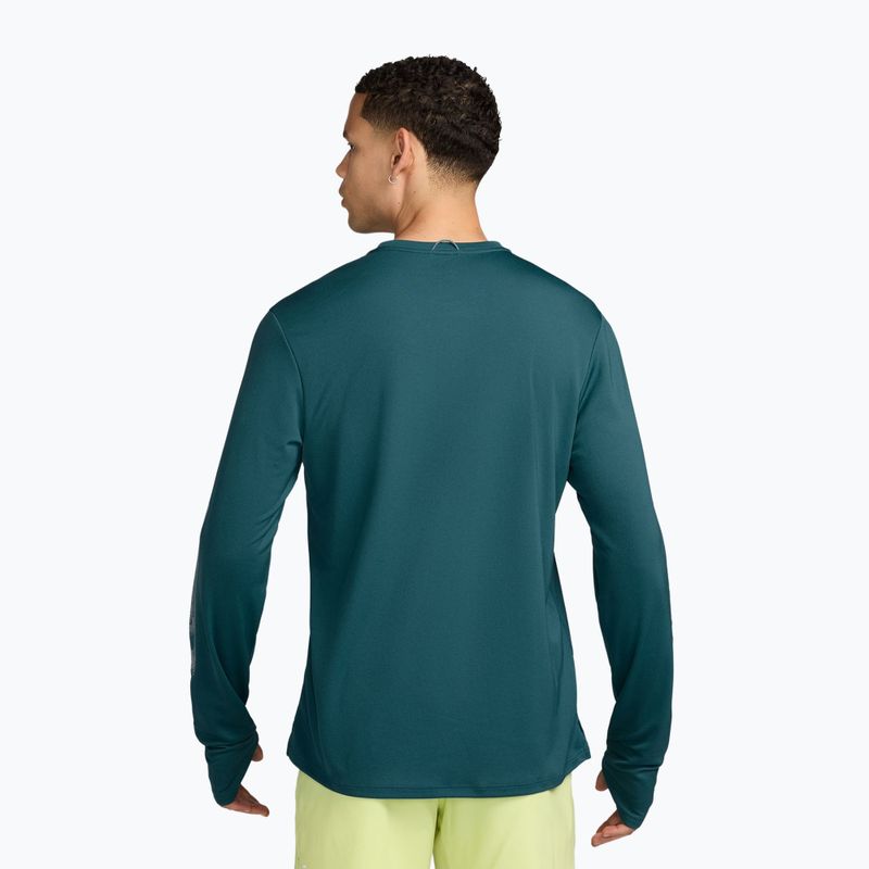 Longsleeve do biegania męski Nike Miler bright spruce 2