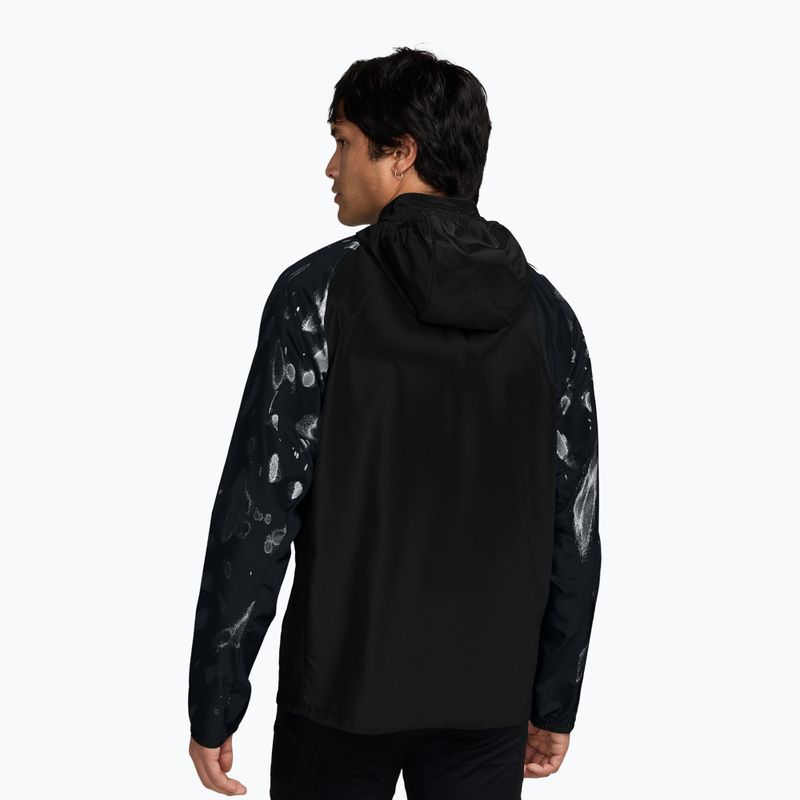 Kurtka do biegania męska Nike Miler Repel UV Printed black/black 2