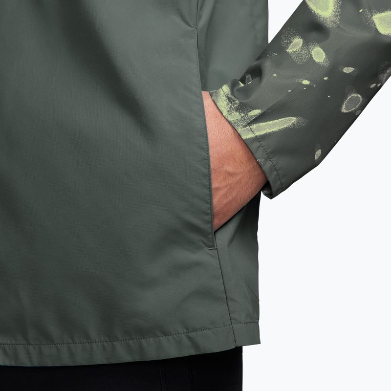 Kurtka do biegania męska Nike Miler Repel UV Printed camo green/black 3