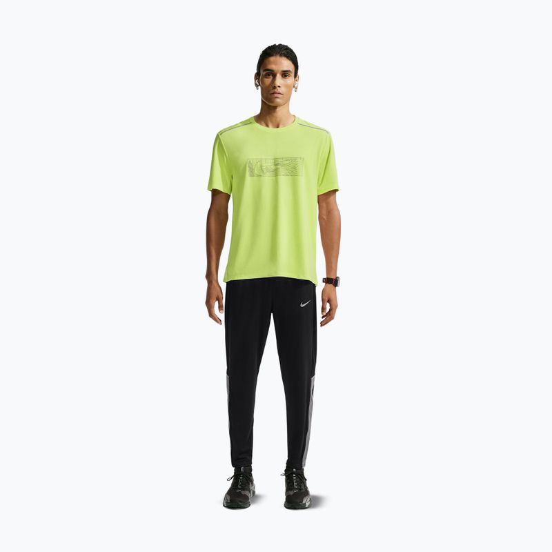 Koszulka do biegania męska Nike Miler light lemon twist 2