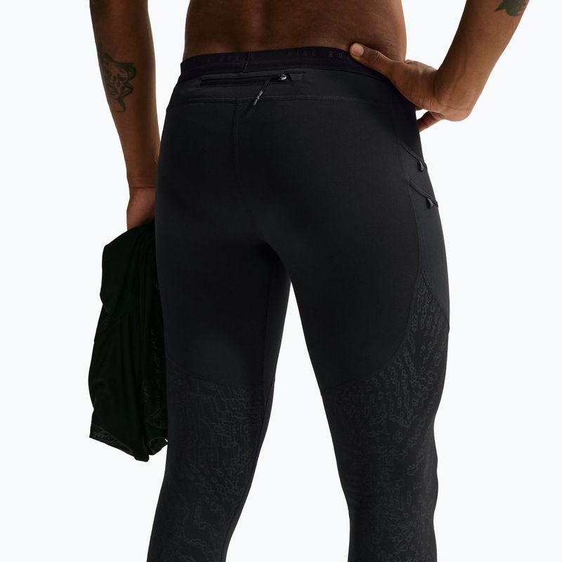 Legginsy do biegania męskie Nike Stride Dri-FIT Winterized black/black 4