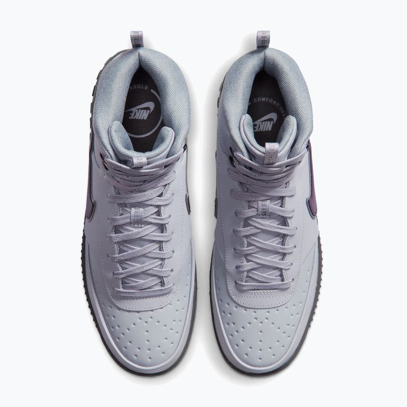 Buty męskie Nike Court Vision Mid SE wolf grey/iron grey/black/mahogany 3