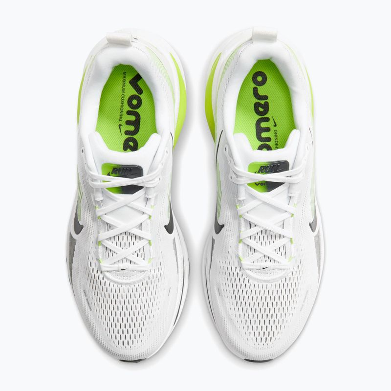 Buty do biegania męskie Nike Vomero 18 white/lemon venom/dark grey/black 4