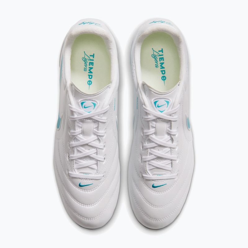 Buty piłkarskie męskie Nike Tiempo Ligera Pro AG white/white/dusty cactus 3