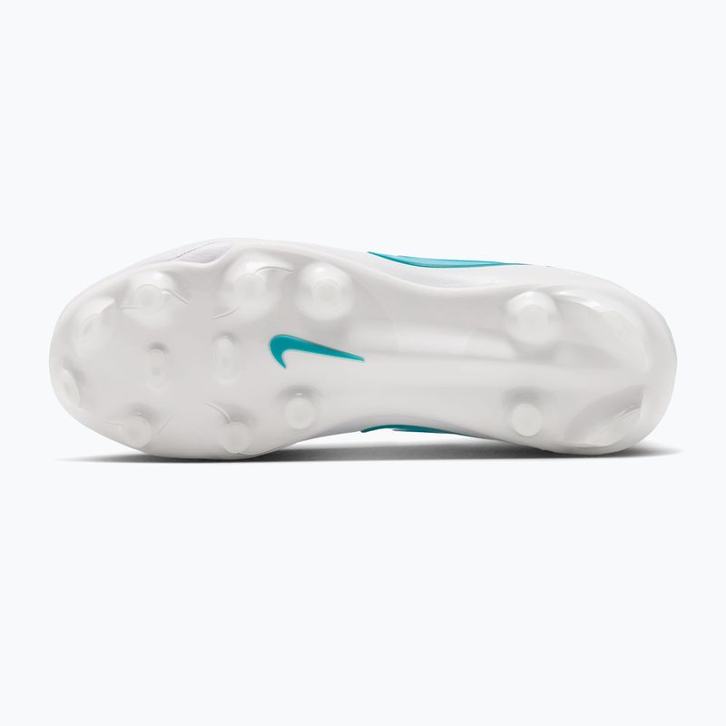 Buty piłkarskie dziecięce Nike Tiempo Maestro Academy Jr FG/MG white/white/dusty cactus 3