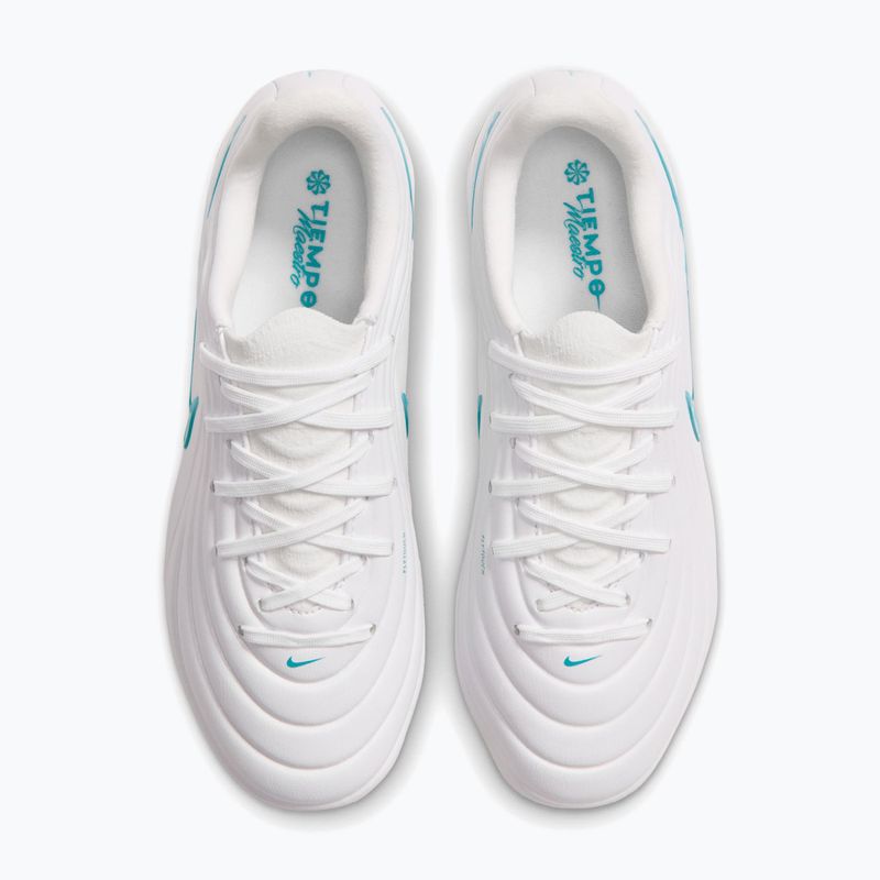 Buty piłkarskie dziecięce Nike Tiempo Maestro Academy Jr FG/MG white/white/dusty cactus 4