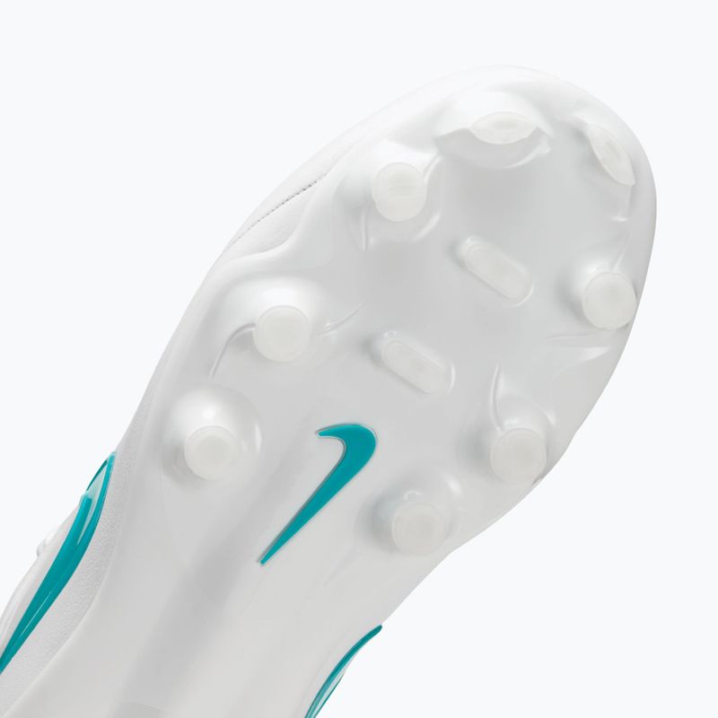 Buty piłkarskie dziecięce Nike Tiempo Maestro Academy Jr FG/MG white/white/dusty cactus 5