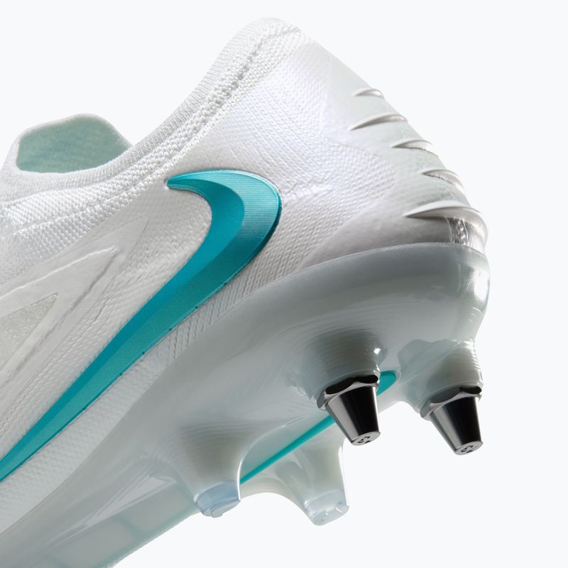 Buty piłkarskie męskie Nike Phantom 6 Low Elite SG white/white/dusty cactus 7