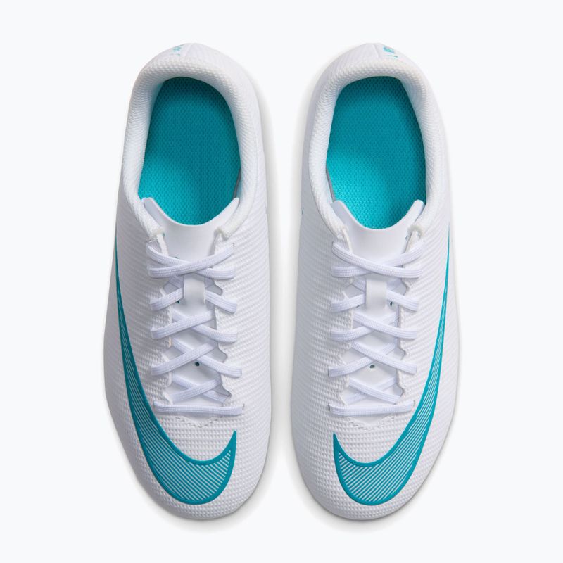 Buty piłkarskie dziecięce Nike Mercurial Vapor 17 Club Jr MG white/dusty cactus 3