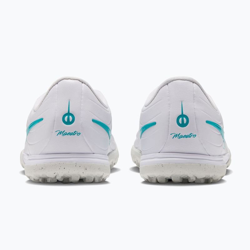 Buty piłkarskie dziecięce Nike Tiempo Maestro Academy Jr TF white/white/dusty cactus 4