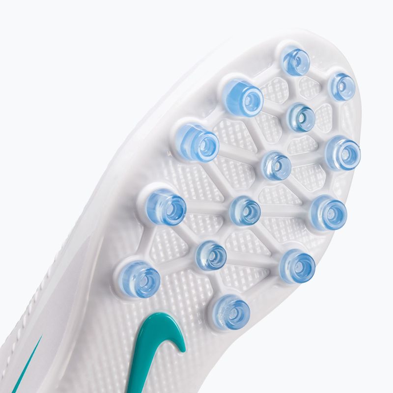 Buty piłkarskie dziecięce Nike Phantom 6 High Academy AG white/white/dusty cactus 6