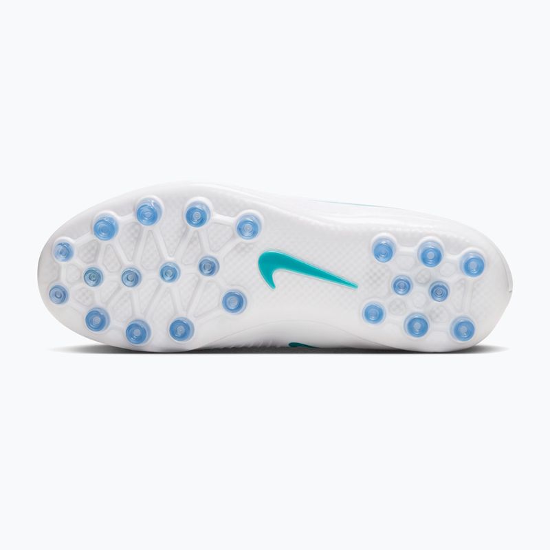 Buty piłkarskie dziecięce Nike Phantom 6 High Academy AG white/white/dusty cactus 9