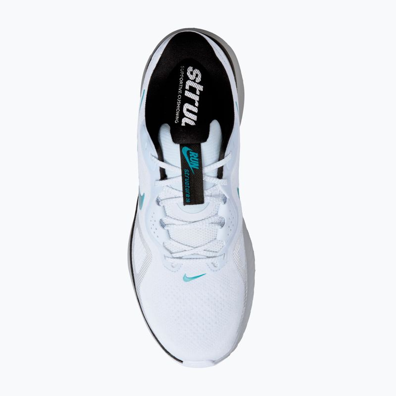Buty do biegania męskie Nike Structure 26 football grey/black/bright spruce 2