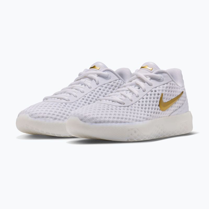 Buty do koszykówki męskie Nike LeBron Witness X white/white/photon dust/metallic gold 2