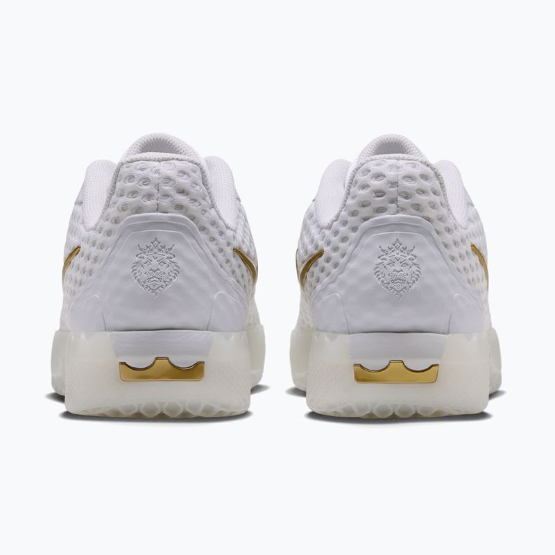 Buty do koszykówki męskie Nike LeBron Witness X white/white/photon dust/metallic gold 3