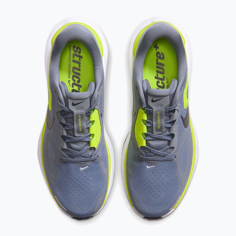 Buty do biegania męskie Nike Structure Plus Cool Grey/Lemon Venom/White/Black 4