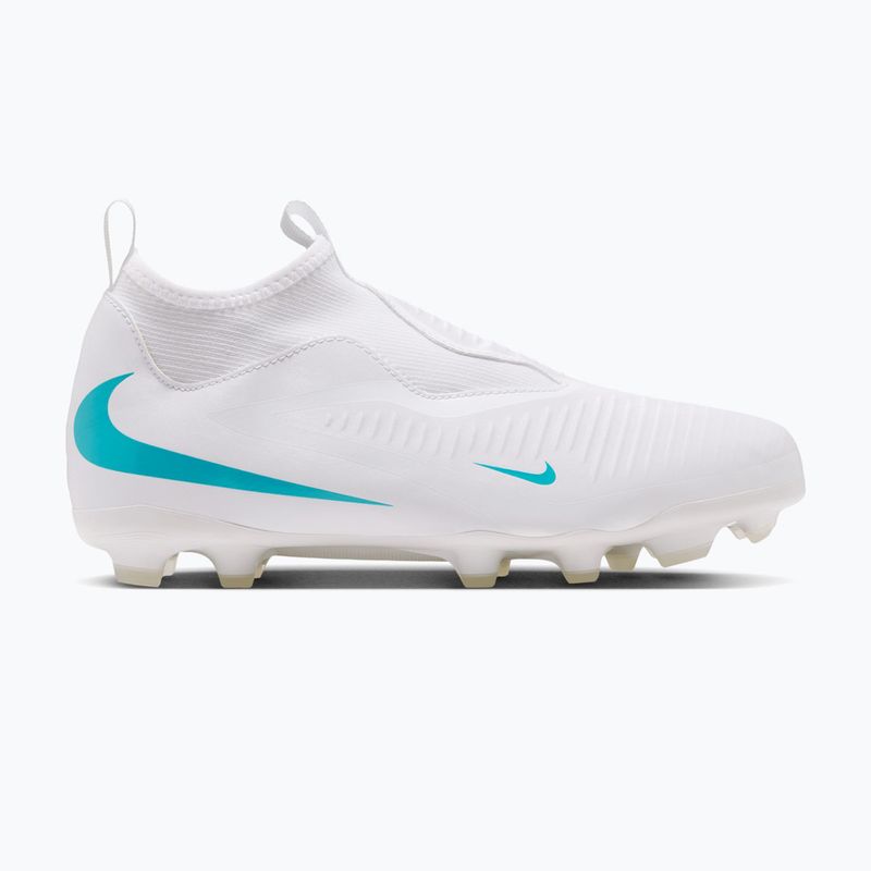 Buty piłkarskie dziecięce Nike Phantom 6 High Academy Jr FG/MG white/white/dusty cactus