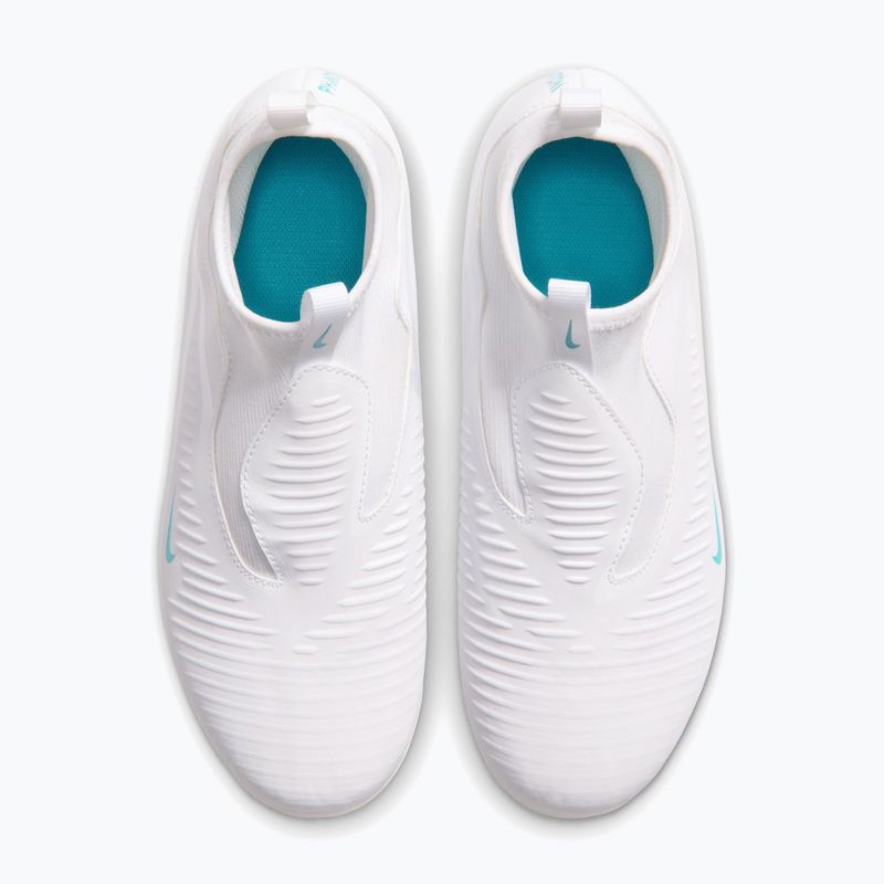 Buty piłkarskie dziecięce Nike Phantom 6 High Academy Jr FG/MG white/white/dusty cactus 3