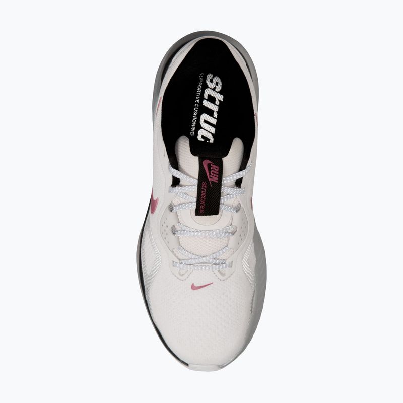 Buty do biegania damskie Nike Structure 26 vast grey/metallic silver/black 2