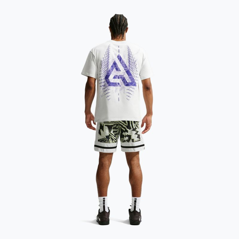 Spodenki koszykarskie męskie Nike Giannis volt/off white/off white 3
