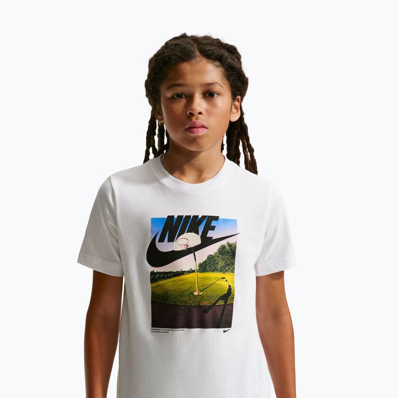 Koszulka dziecięca Nike Sportswear white 4