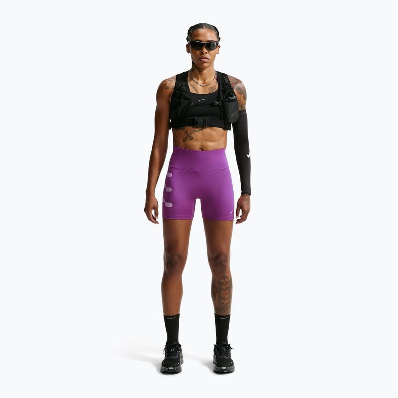 Spodenki do biegania damskie Nike Tempo Flash bold berry 2