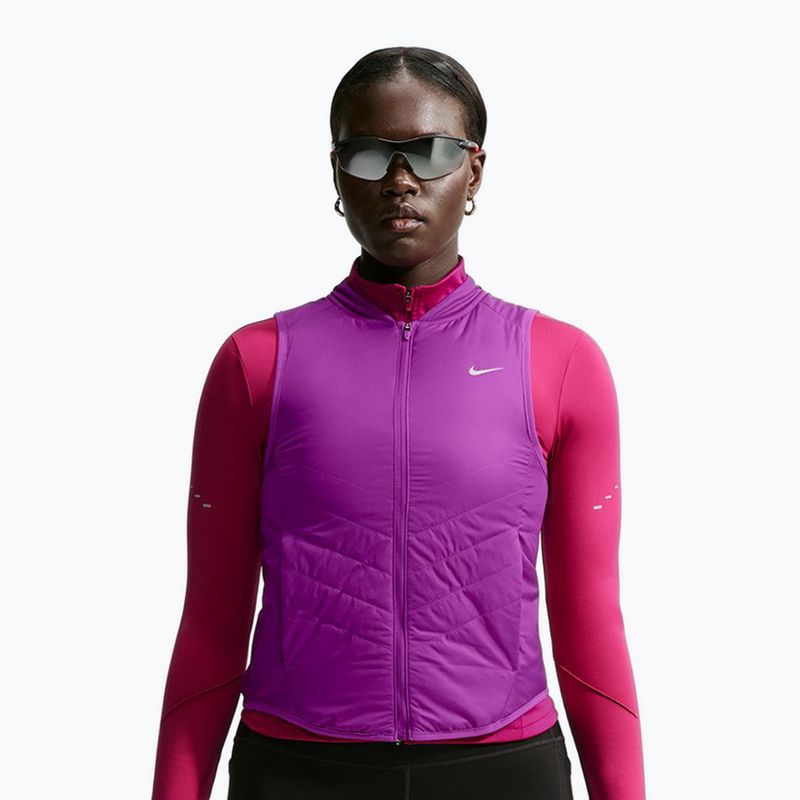 Bezrękawnik damski Nike Tempo bold berry