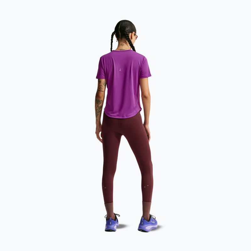 Koszulka do biegania damska Nike Tempo SS bold berry 3