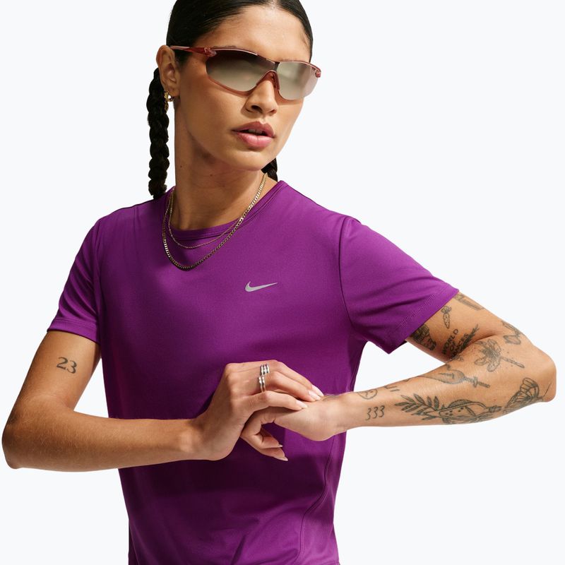 Koszulka do biegania damska Nike Tempo SS bold berry 5