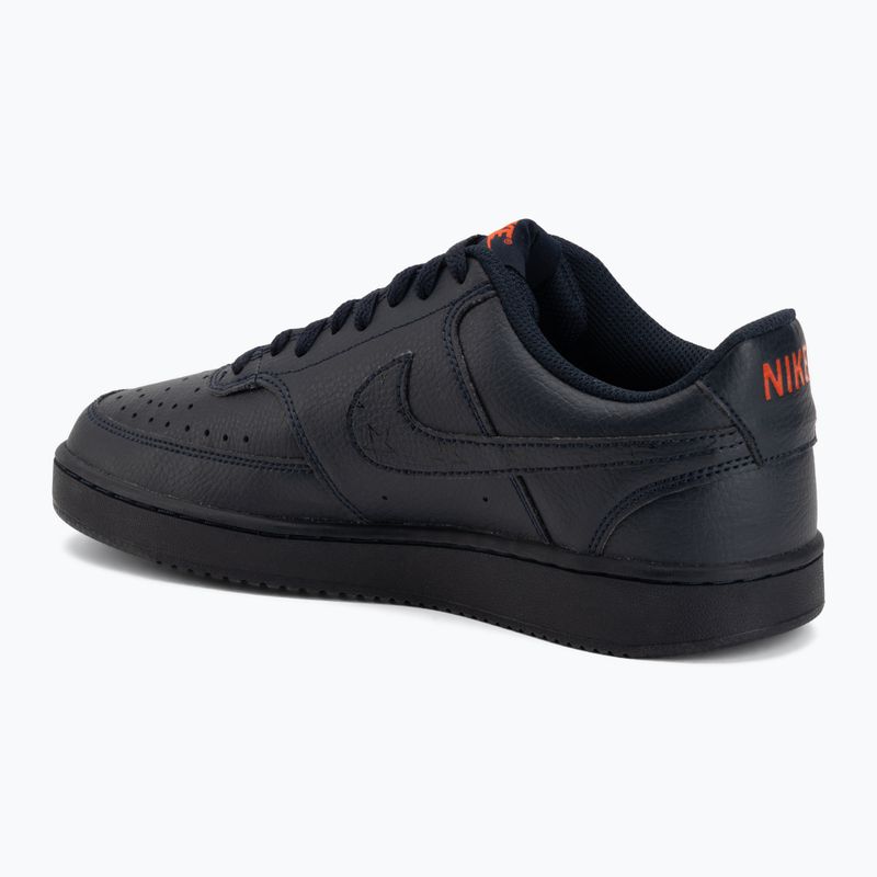 Buty męskie Nike Court Vision Low Next Nature dark obsidian/picante red/dark obsidian 3