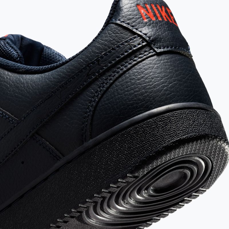 Buty męskie Nike Court Vision Low Next Nature dark obsidian/picante red/dark obsidian 4