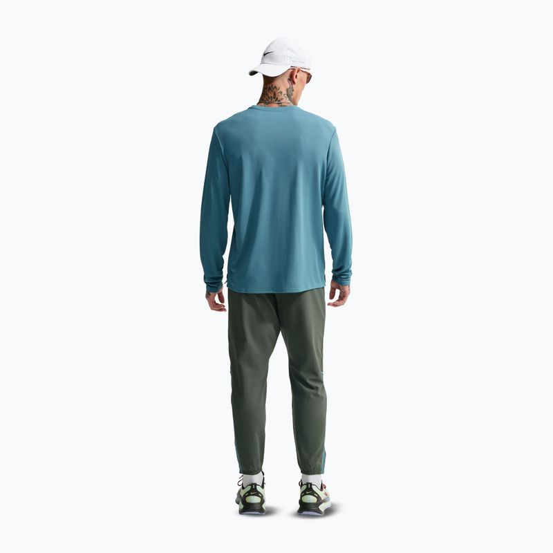 Spodnie do biegania męskie Nike Miler Dri-Fit Woven camo green/mineral slate 3