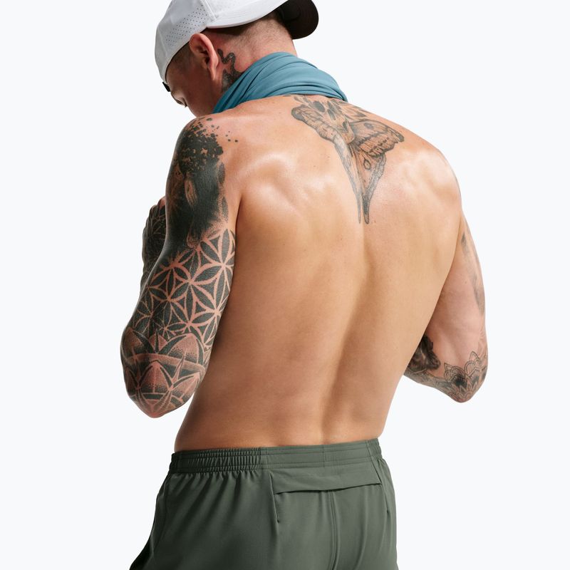 Spodnie do biegania męskie Nike Miler Dri-Fit Woven camo green/mineral slate 5