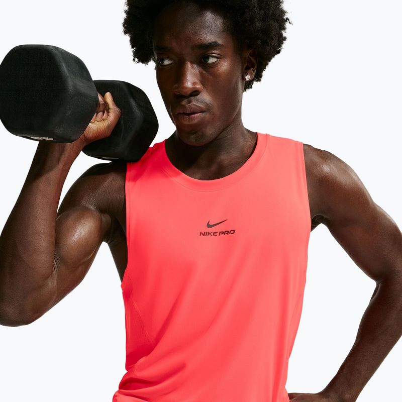 Koszulka treningowa męska Nike Pro Training Dri-Fit laser crimson/black 4
