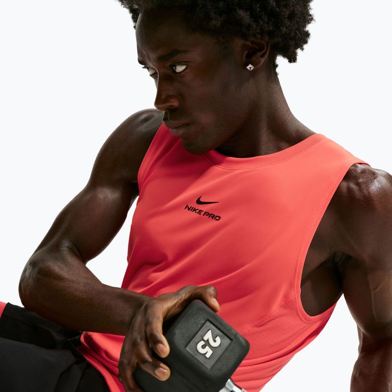 Koszulka treningowa męska Nike Pro Training Dri-Fit laser crimson/black 6