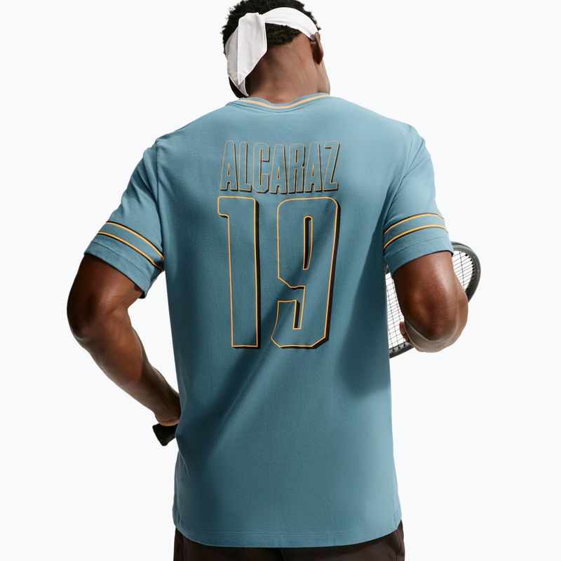 Koszulka męska Nike Court Dri-FIT Cotton smokey blue 5