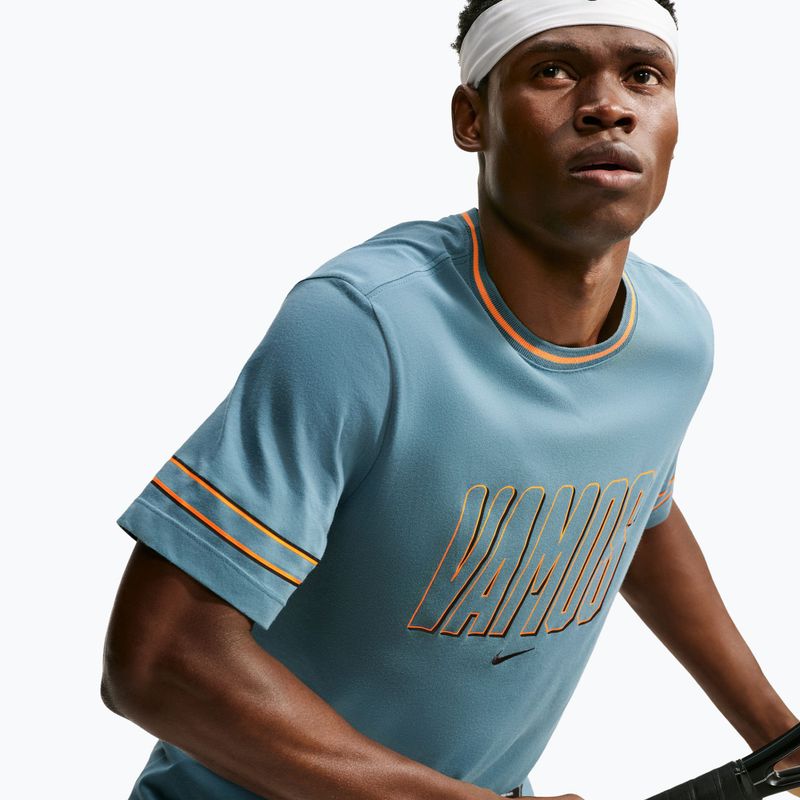 Koszulka męska Nike Court Dri-FIT Cotton smokey blue 6