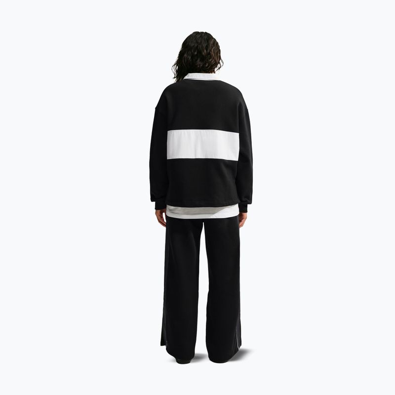 Bluza damska Nike Studio Fleece Medium Weight total black/sail/sail 3