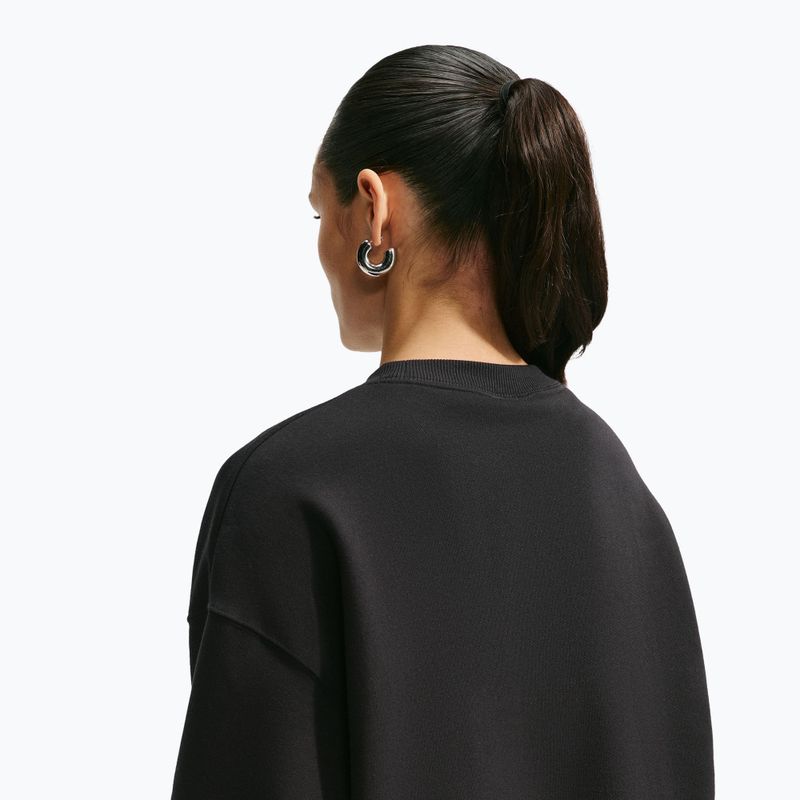 Bluza damska Nike Studio Fleece Medium Weight total black/sail 5