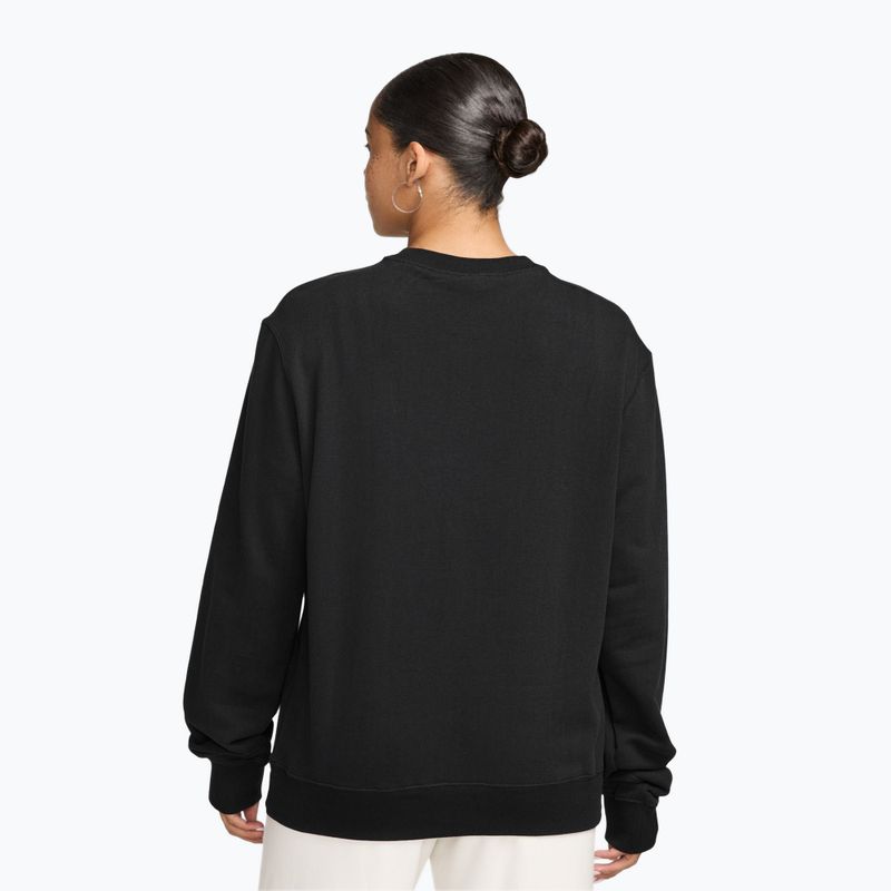 Bluza damska Nike Studio Fleece Lightweight total black/sail 2